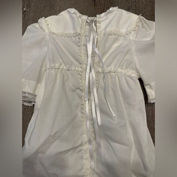 Vintage handmade baptismal baptism dress - Picture 6 of 6